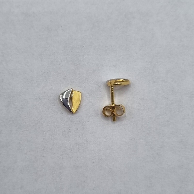 Ohrstecker Gelbgold