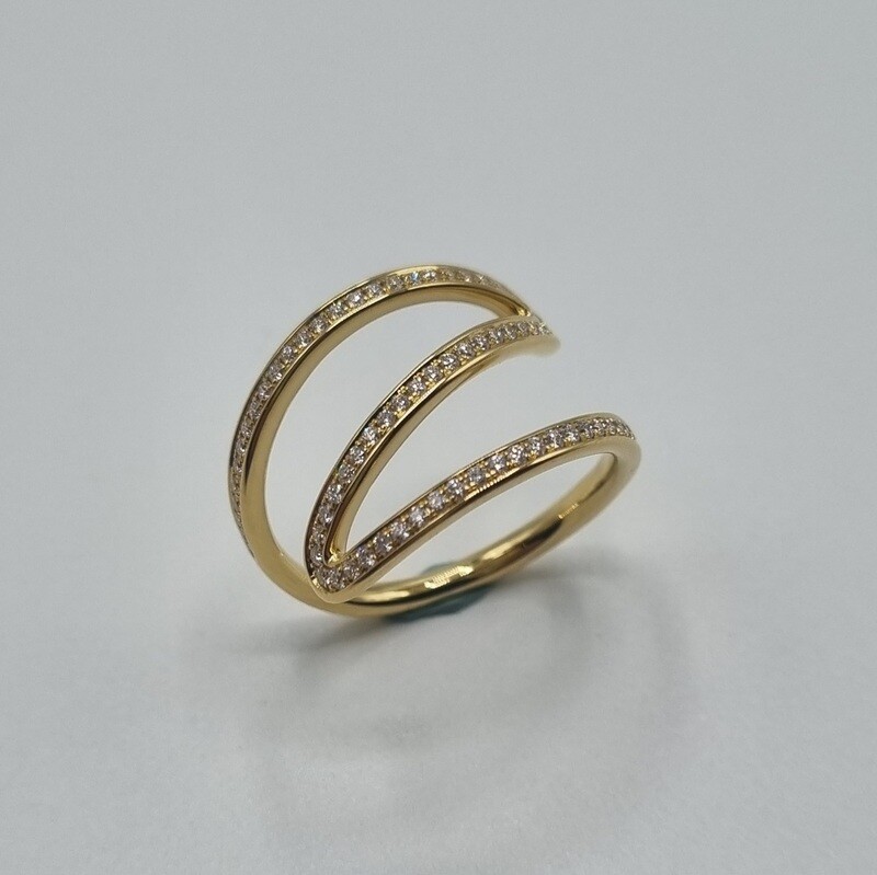 Damenring Gelbgold