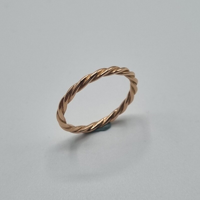 Damenring Rotgold