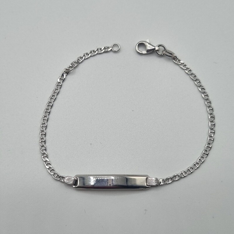 1 ID Armband Silber
