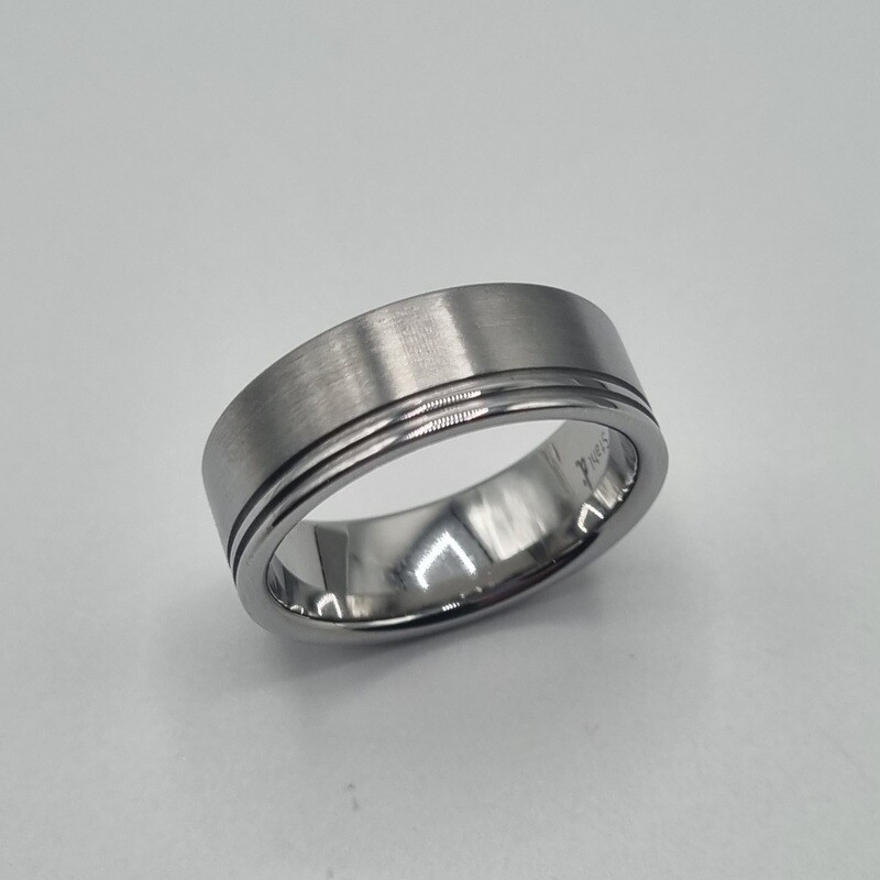 Herrenring Stahl