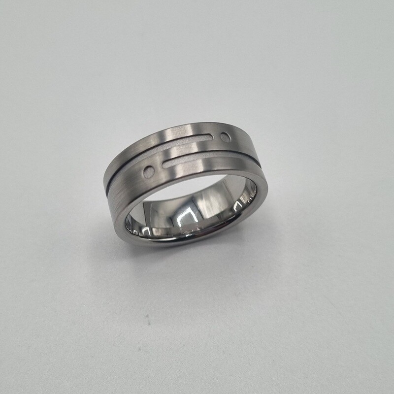 Herrenring Stahl