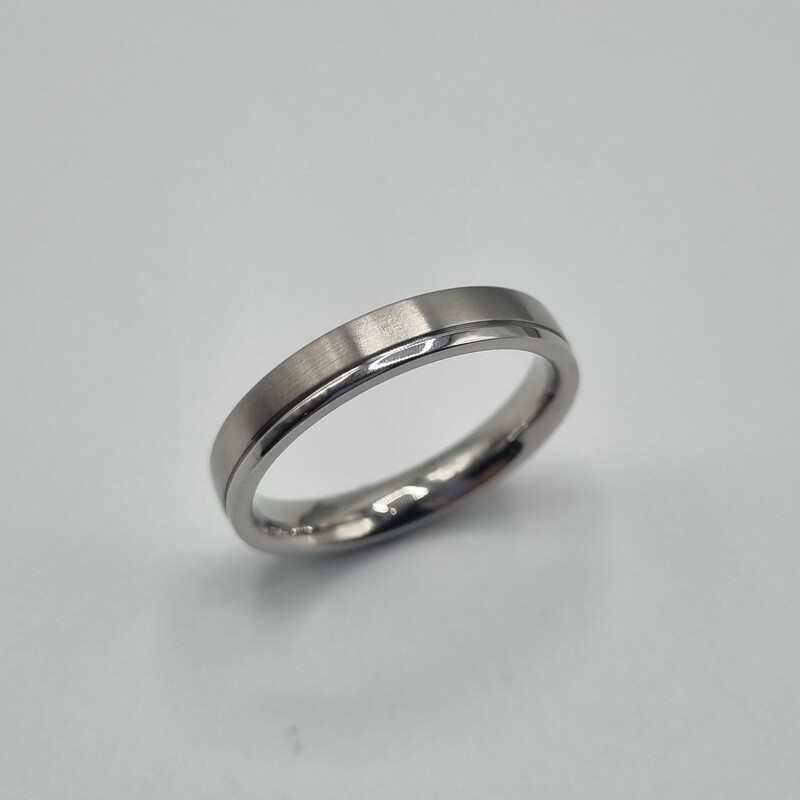 Herrenring Stahl