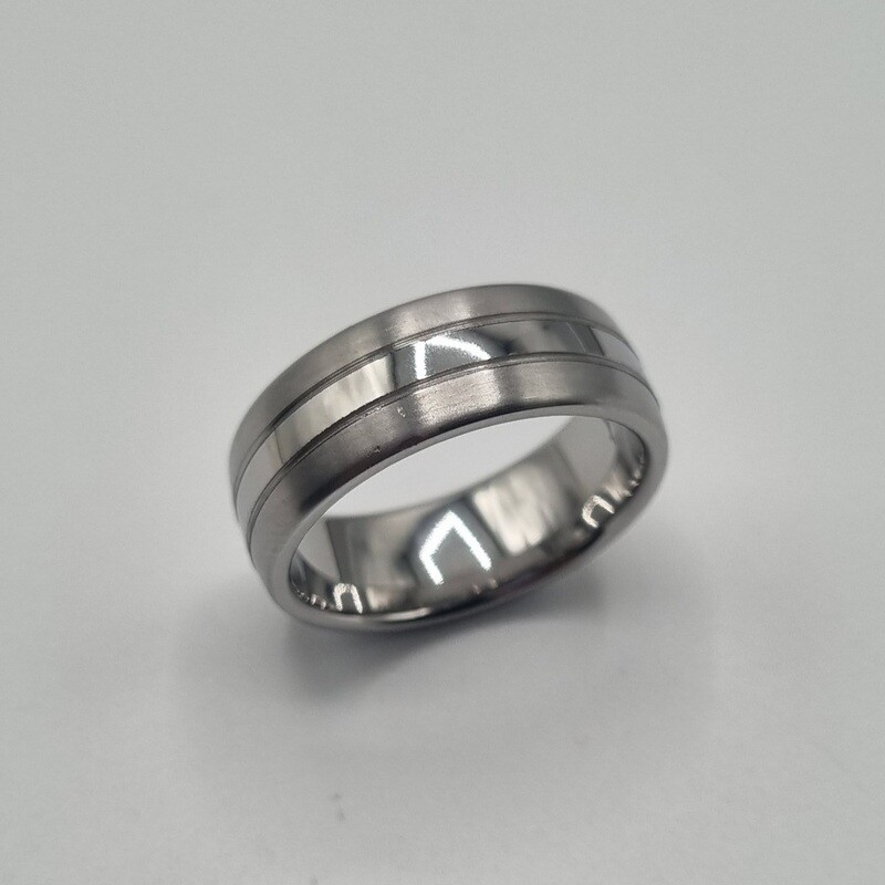 Herrenring Stahl