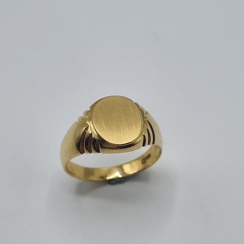 Herrenring Gelbgold