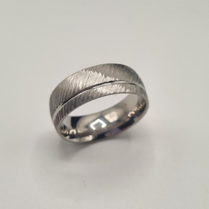 Herrenring Stahl