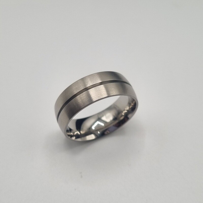 Herrenring Stahl
