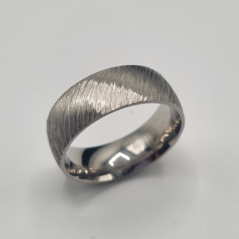 Herrenring Stahl