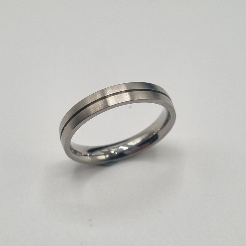 Herrenring Stahl