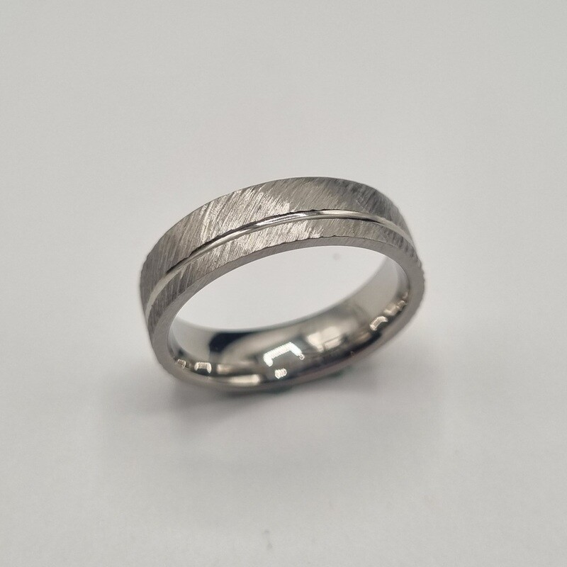 Herrenring Stahl