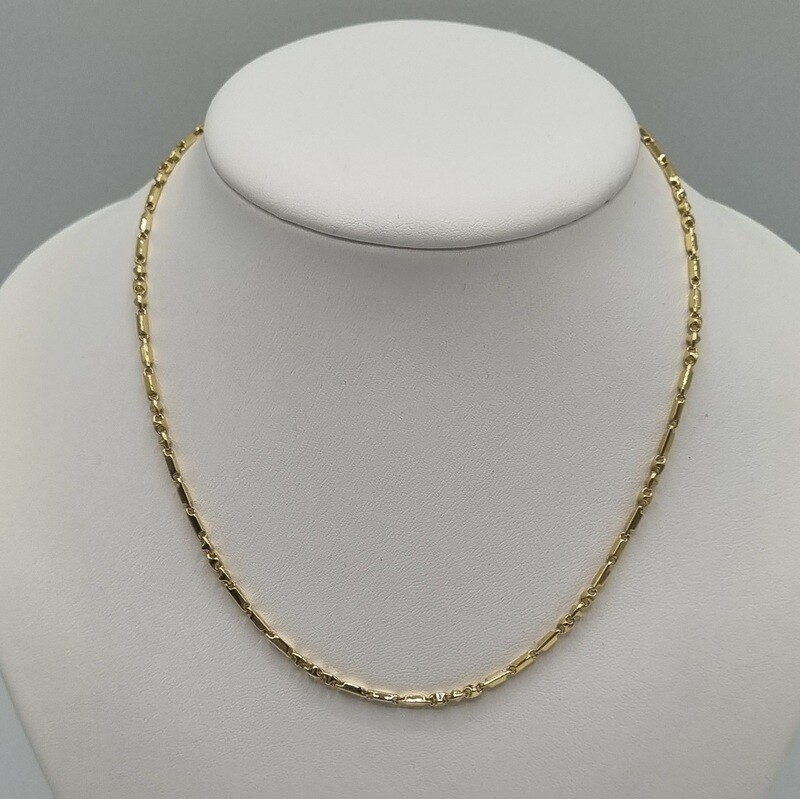 Halskette Gelbgold