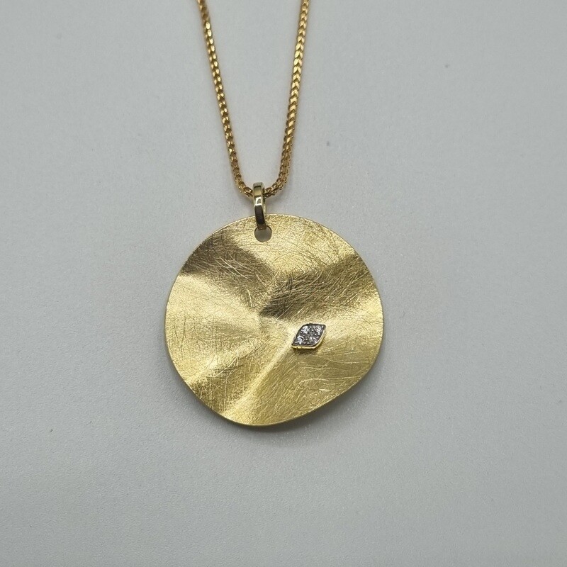 1 Anhänger Gelbgold