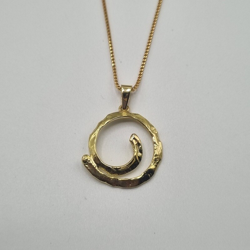 1 Anhänger Gelbgold