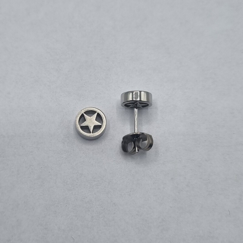 Ohrstecker Stahl