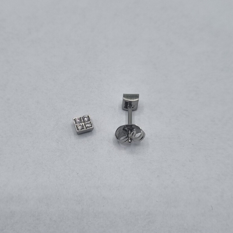 Ohrstecker Stahl