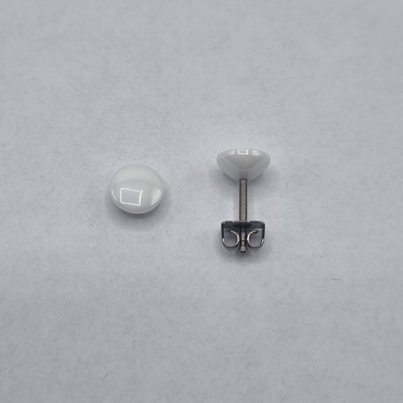 Ohrstecker Titan/Keramik