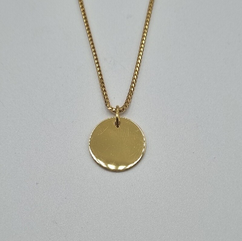 Anhänger Gelbgold