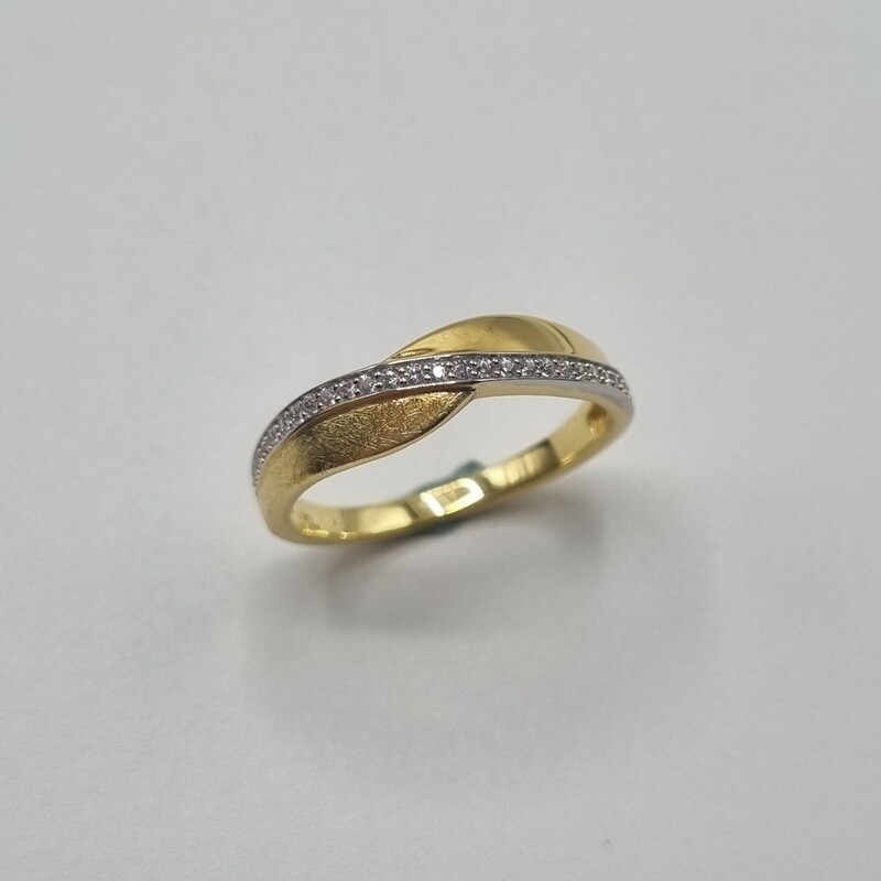 Damenring Gelbgold