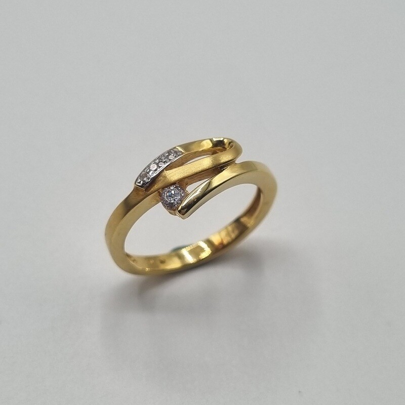 Damenring Gelbgold