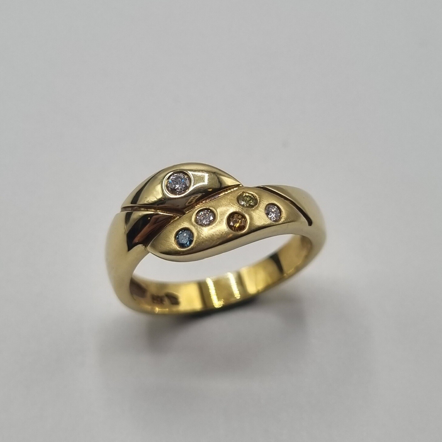 Damenring Gelbgold