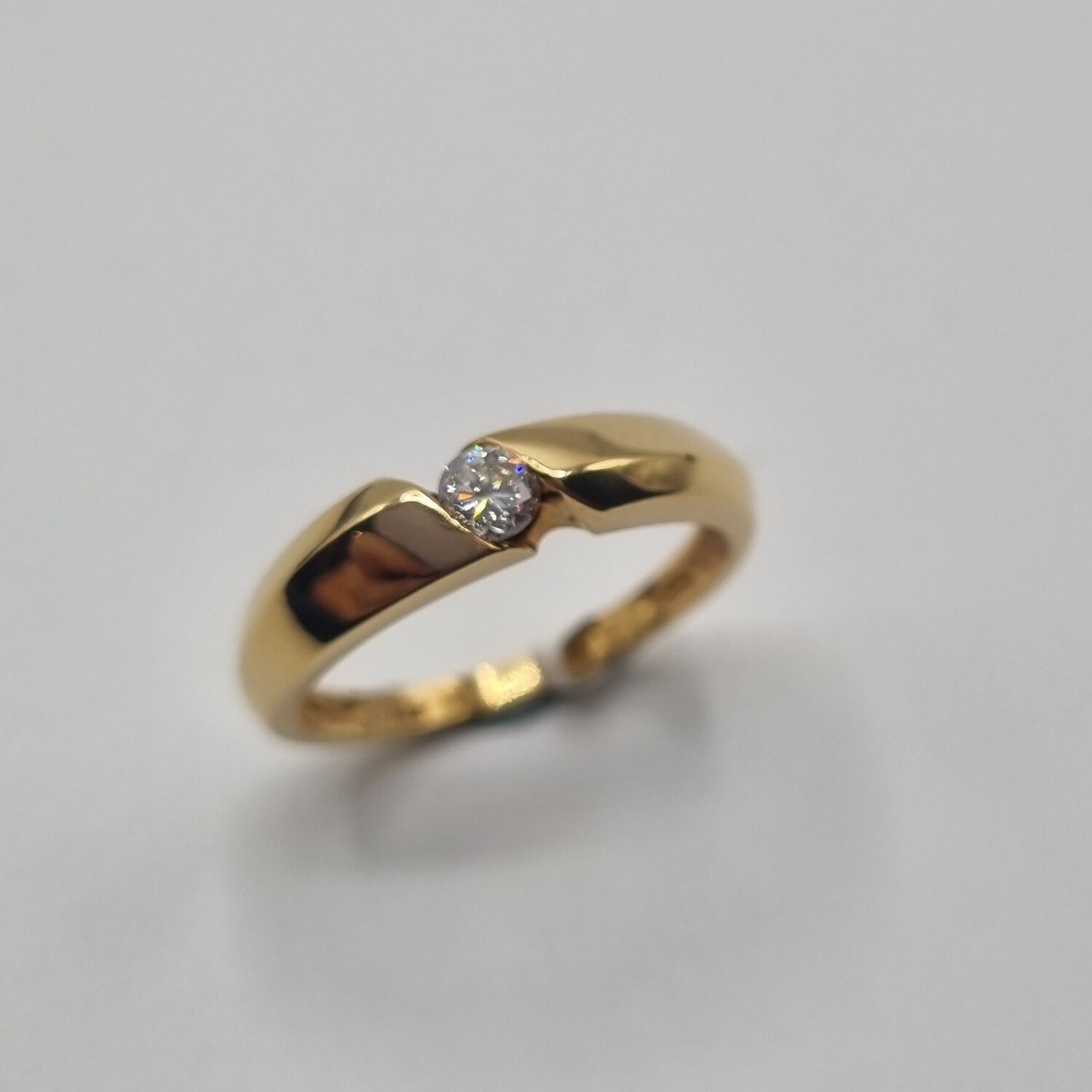 Damenring Gelbgold