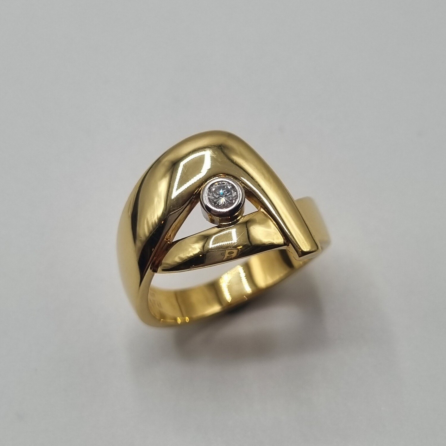 Damenring Gelbgold