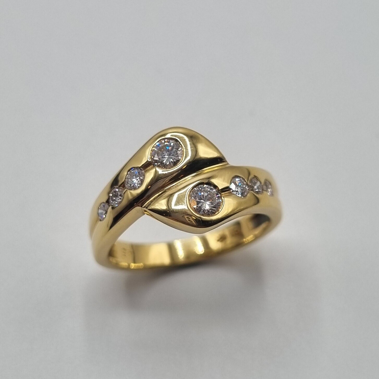 Damenring Gelbgold