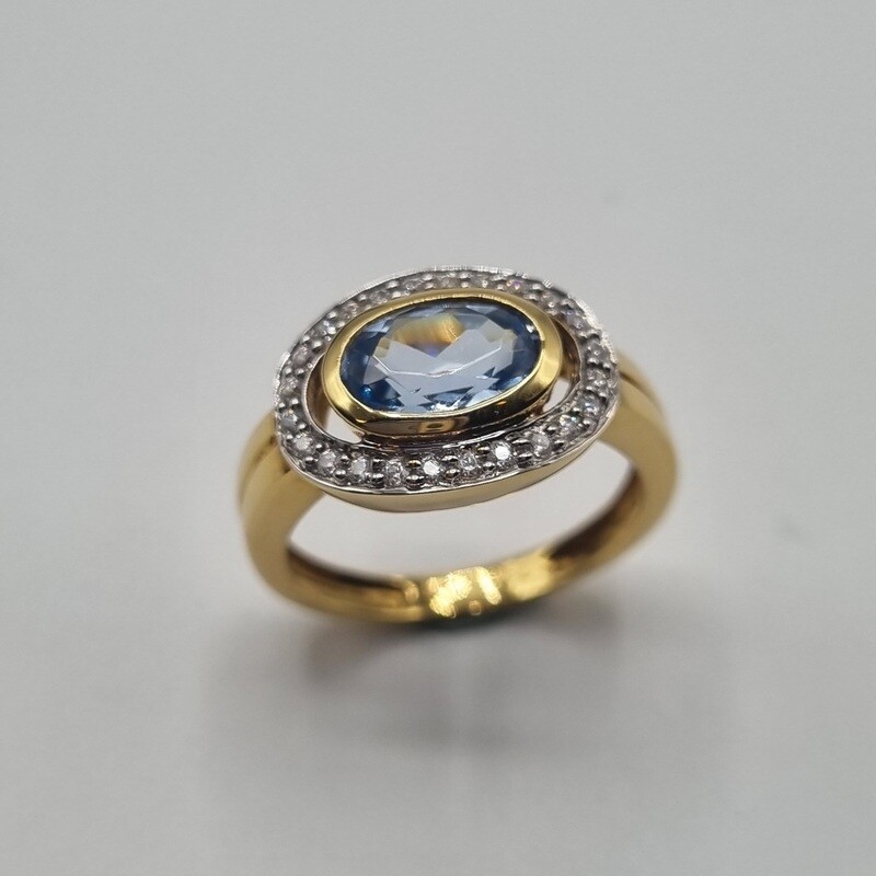 Damenring Gelbgold