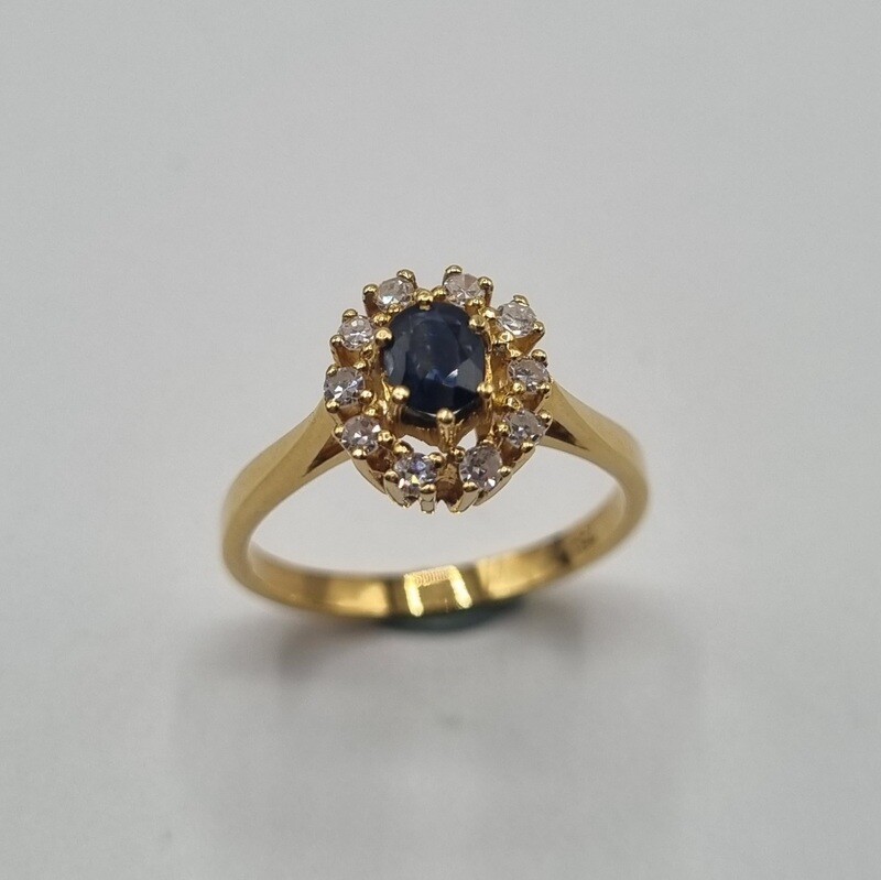 Damenring Gelbgold