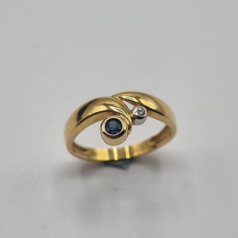 Damenring Gelbgold