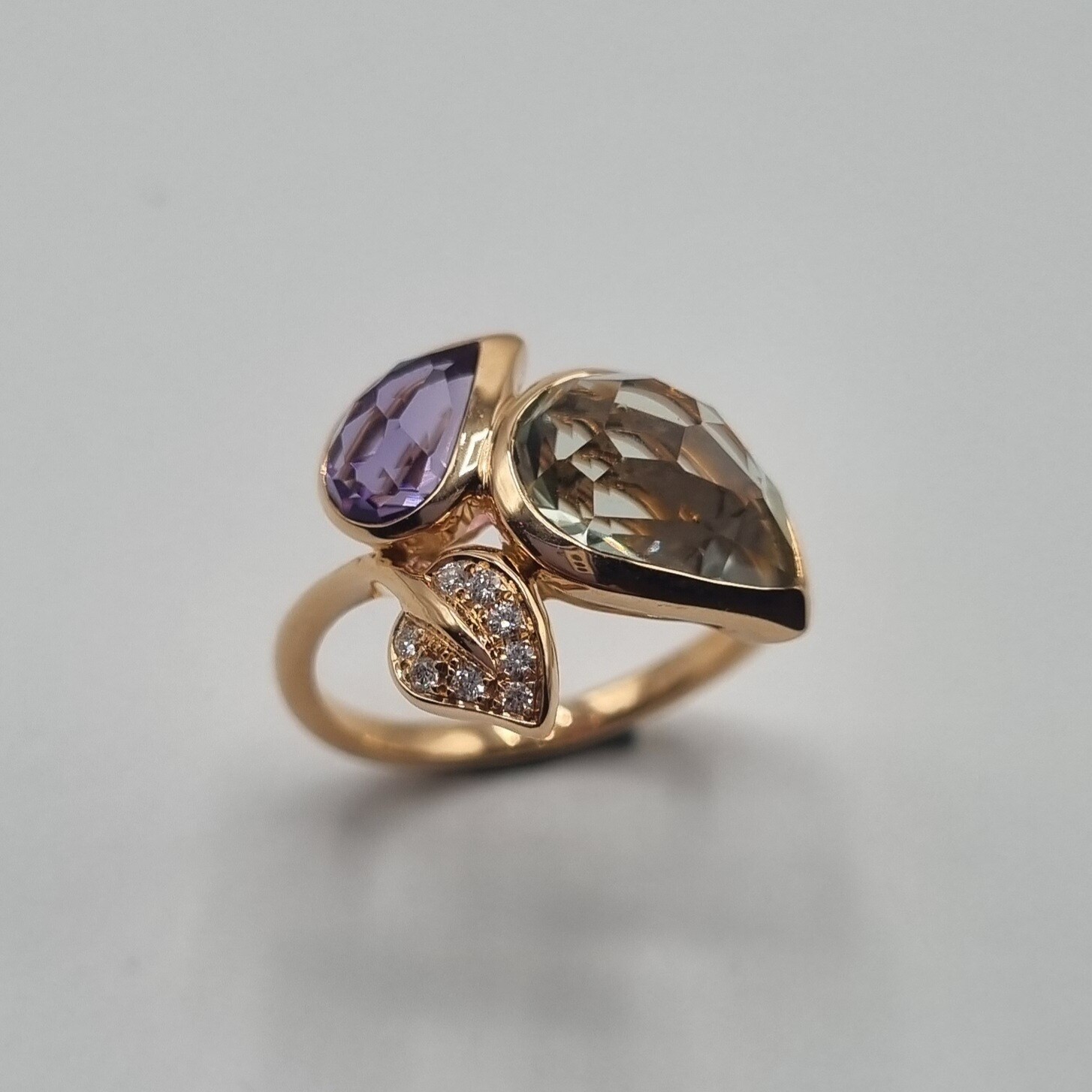 Damenring Rotgold