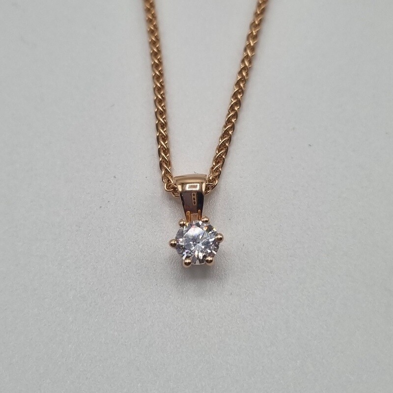 Anhänger Rotgold