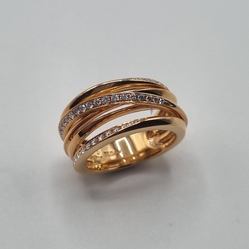 Damenring Rotgold