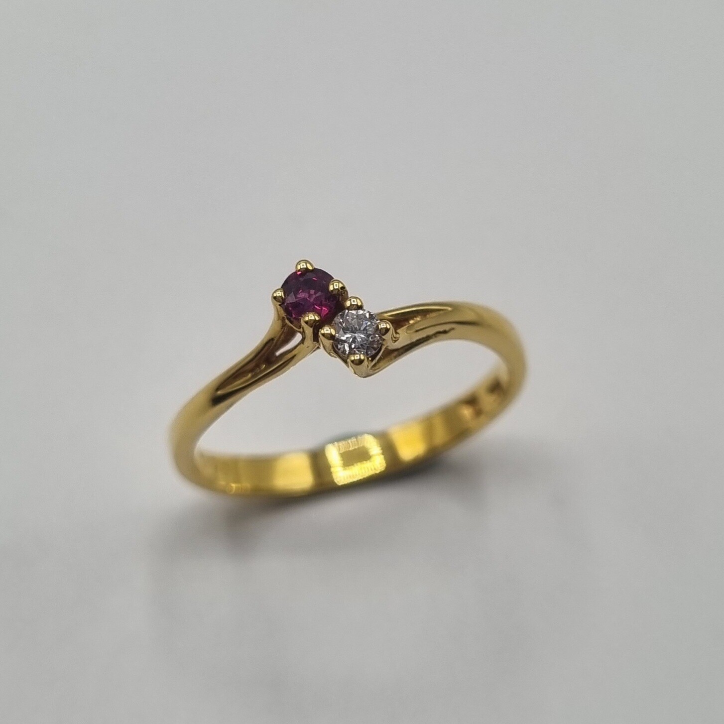 Damenring Gelbgold