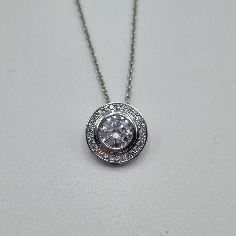 Anhänger Weissgold