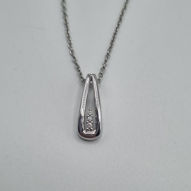 Anhänger Weissgold