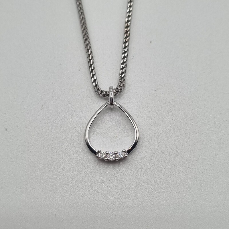 Anhänger Weissgold