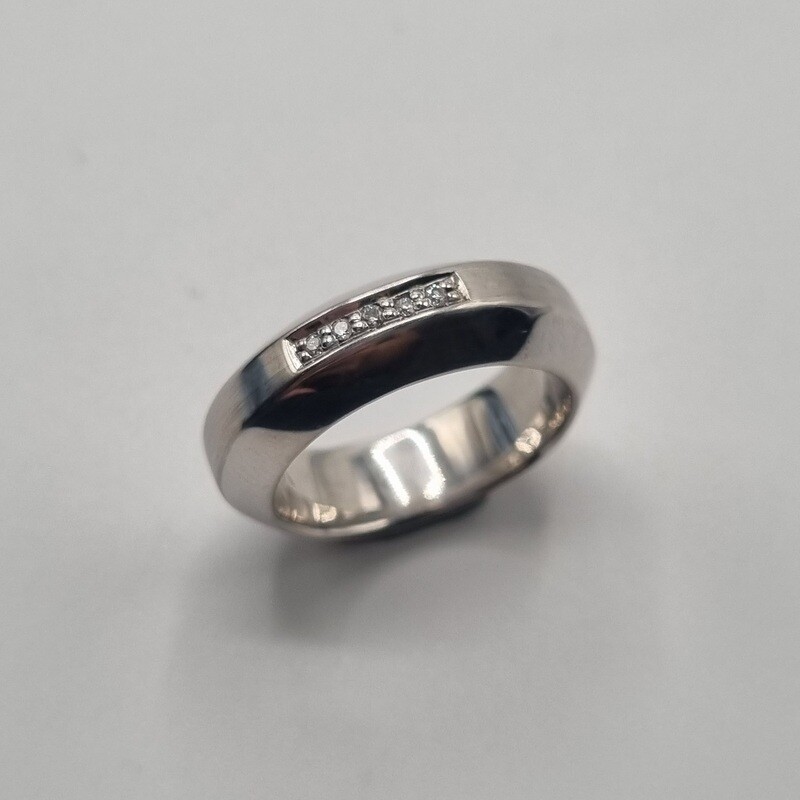 Damenring Silber