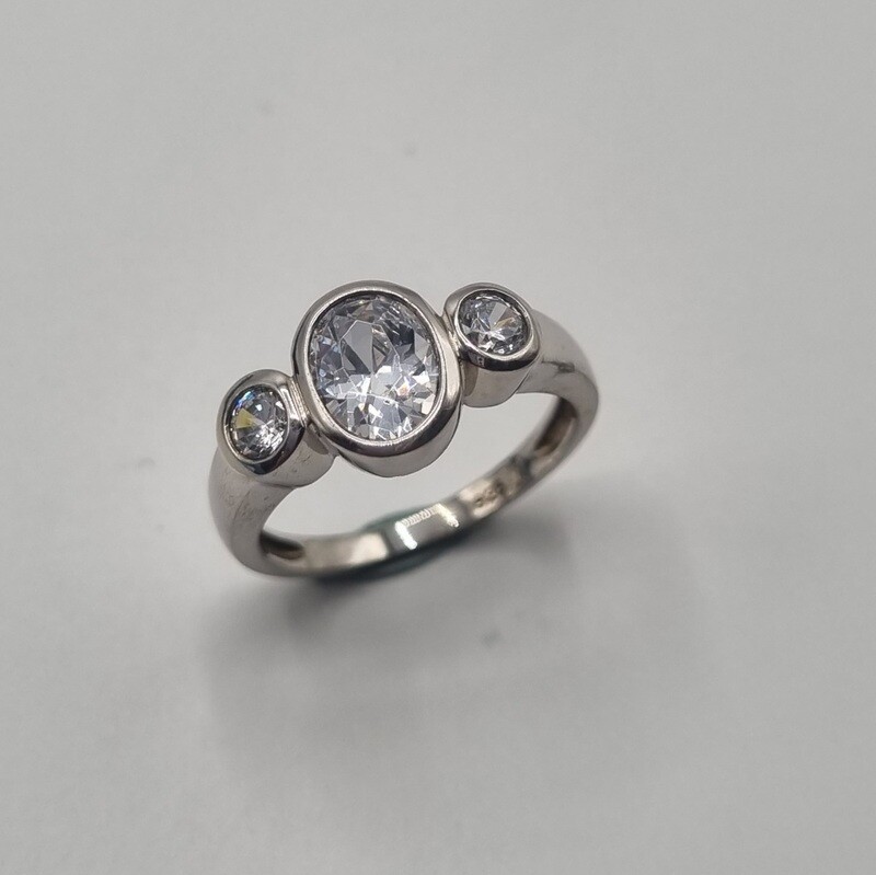Damenring Silber