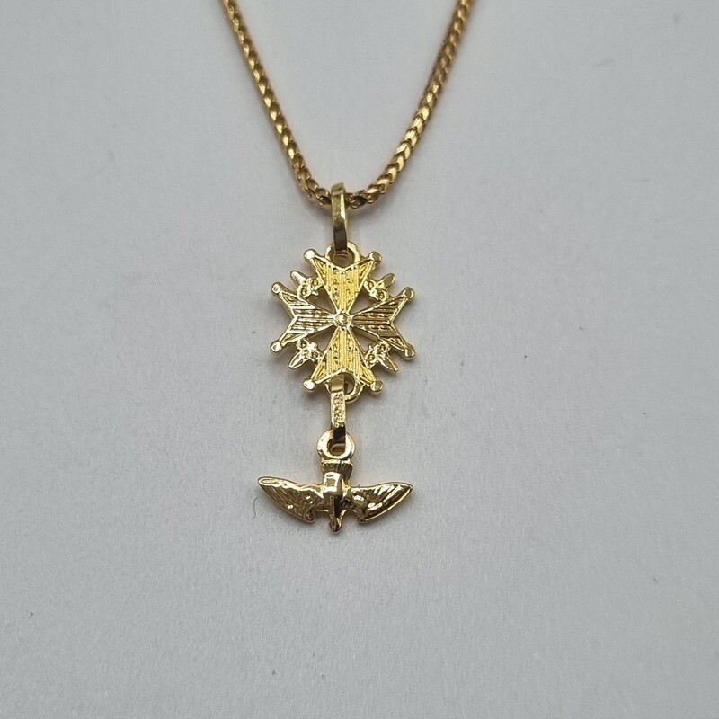 Anhänger Gelbgold