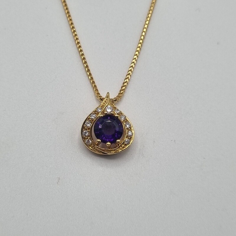 Anhänger Gelbgold