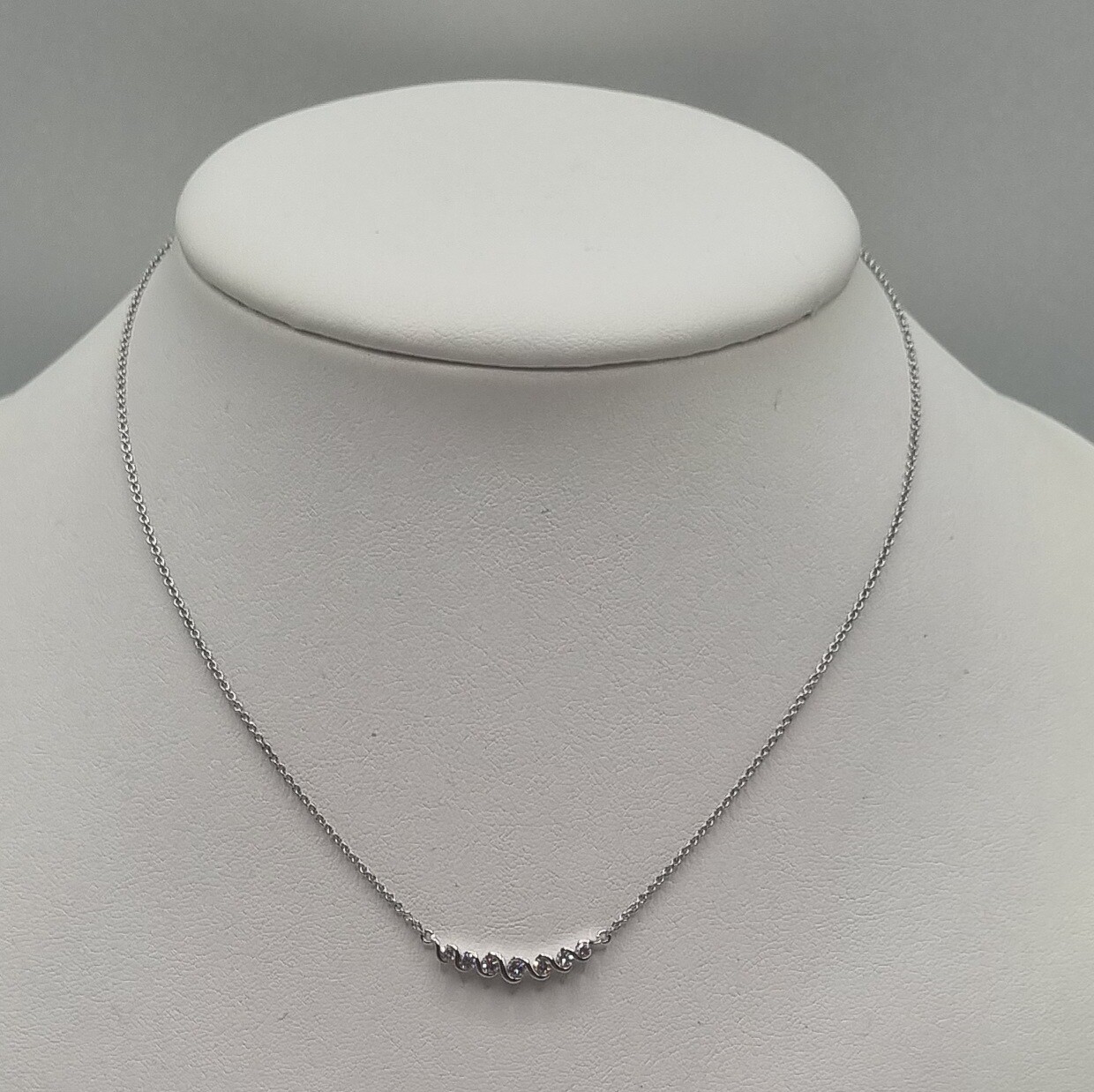 Collier Weissgold