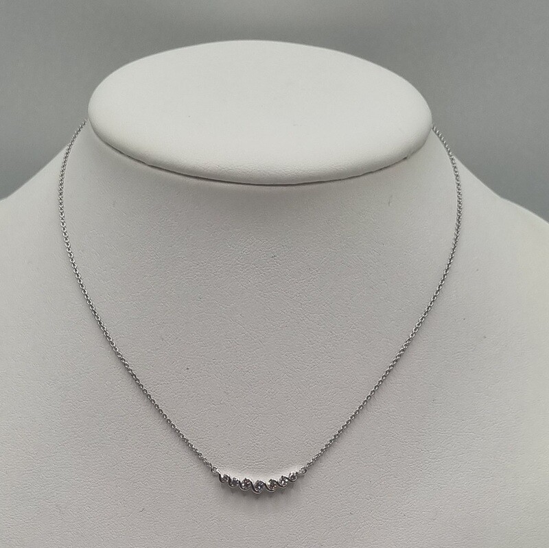 Collier Weissgold