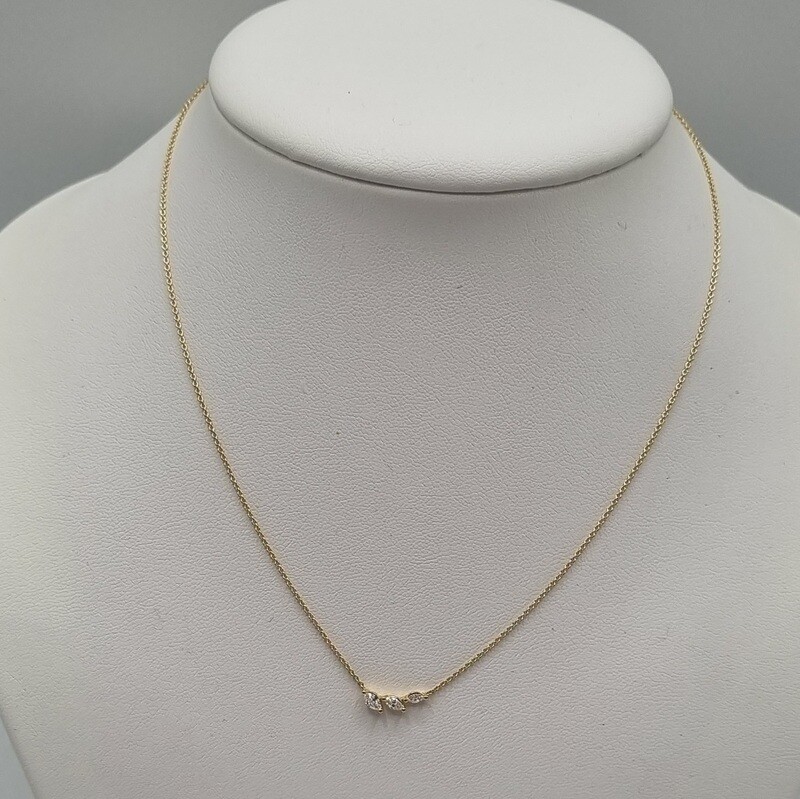 Collier Gelbgold