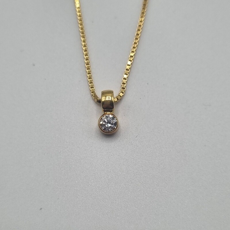 Anhänger Gelbgold