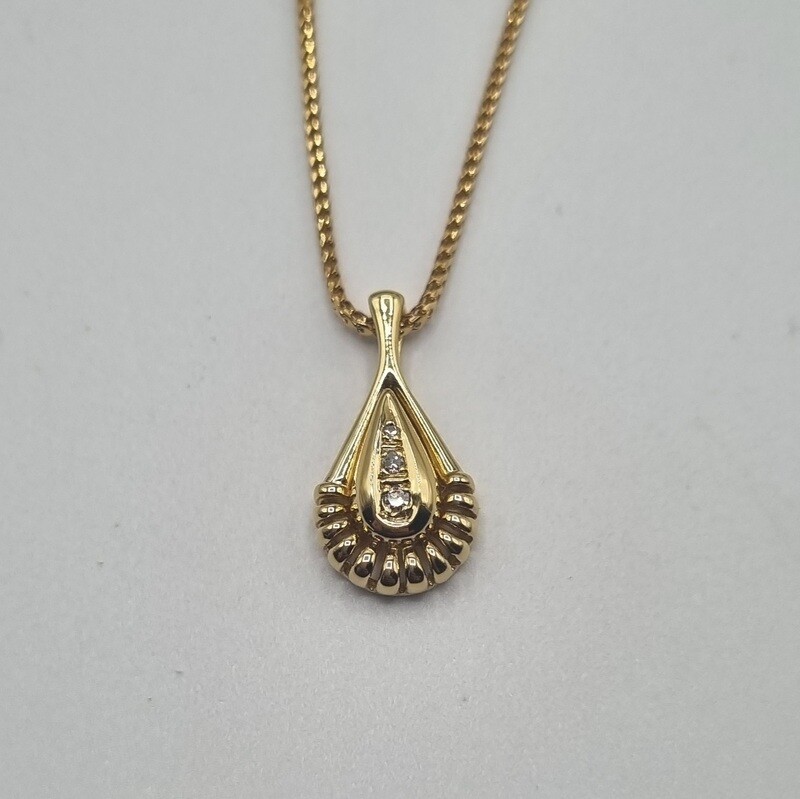 Anhänger Gelbgold