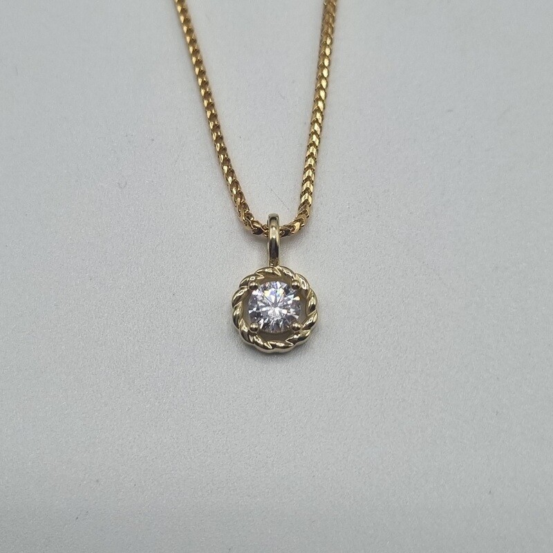 Anhänger Gelbgold