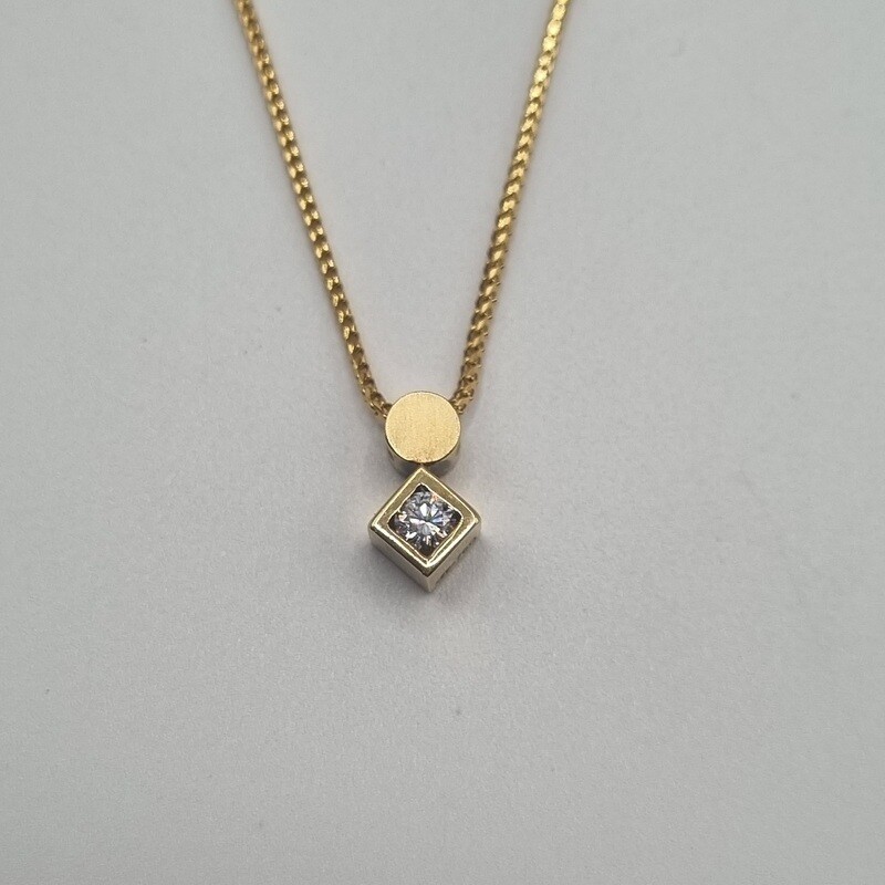 Anhänger Gelbgold