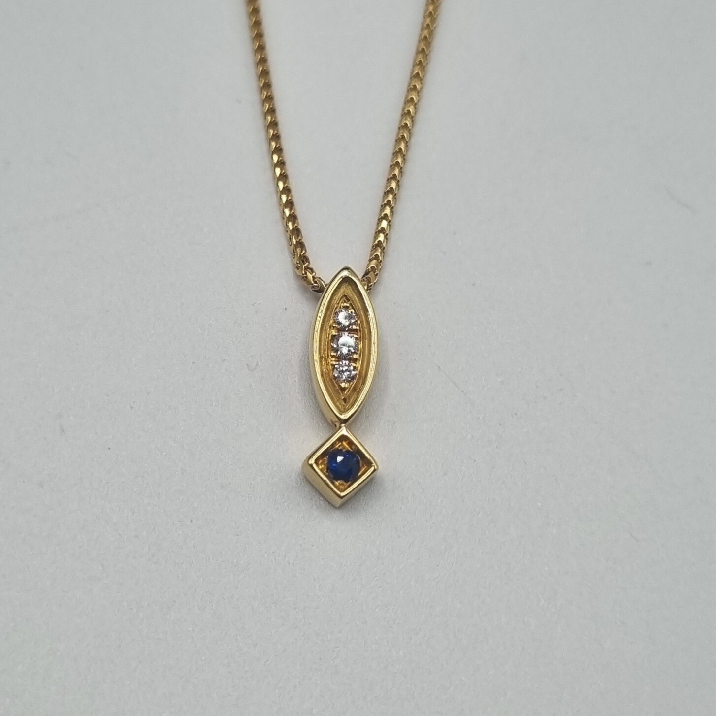 Anhänger Gelbgold