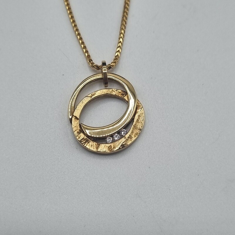 Anhänger Gelbgold